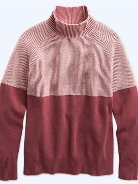 summersalt SOFT Ribbed Turtleneck Sweater